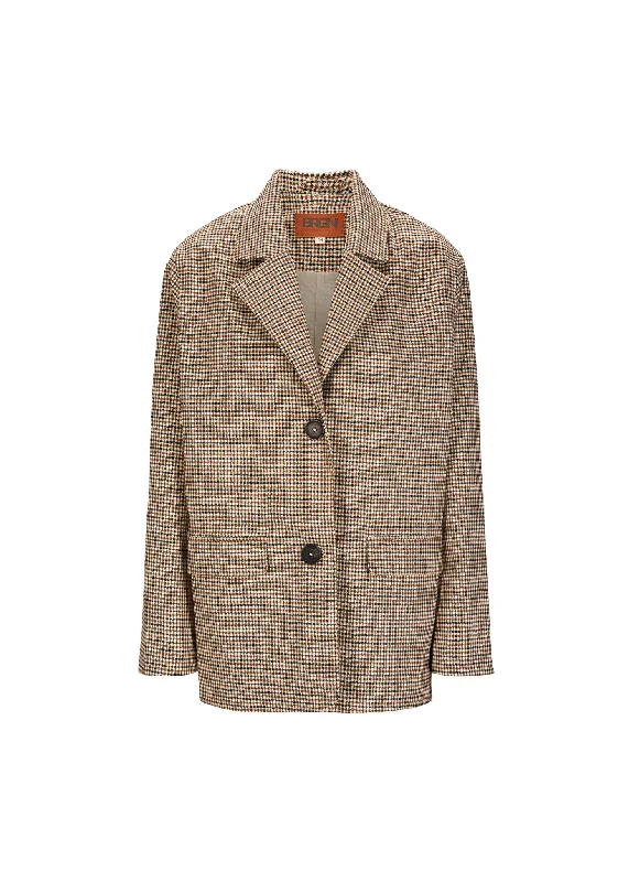 insulated coatMusk Blazer - Check