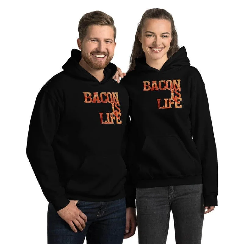 urban activewear hoodieBacon is Life I love Bacon Statement Men Women Hoodie