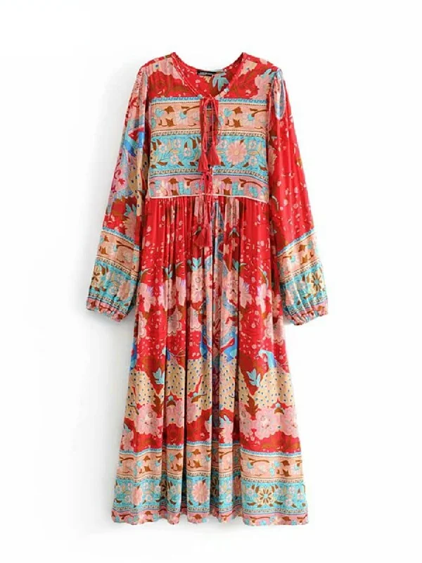 flowy maxi dressYAZMIN Midi Dress