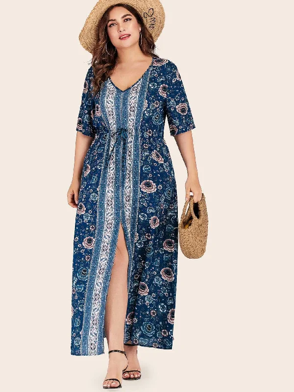 midi dressPLUS SIZE Positano Maxi Dress