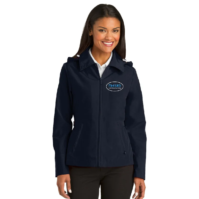 cozy wool-blend coatPort Authority Ladies Legacy Jacket