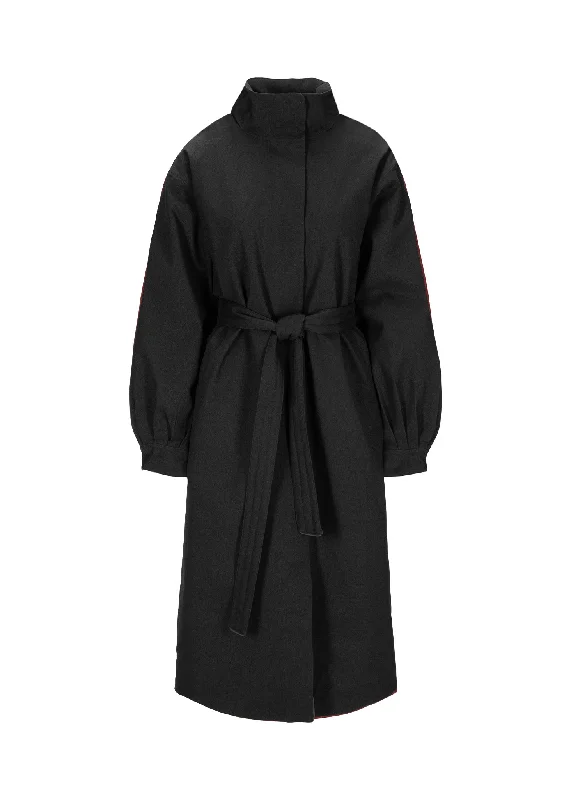 stylish lightweight coatRossby Maxi Coat - New Black