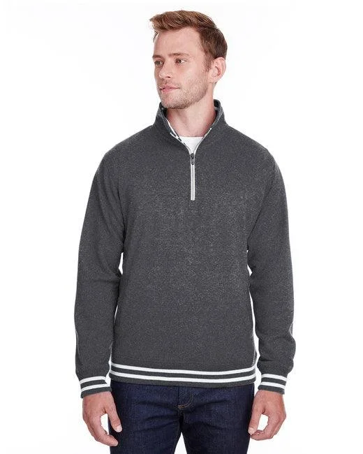 high-performance athletic hoodieJ America Adult Relay Quarter-Zip JA8650