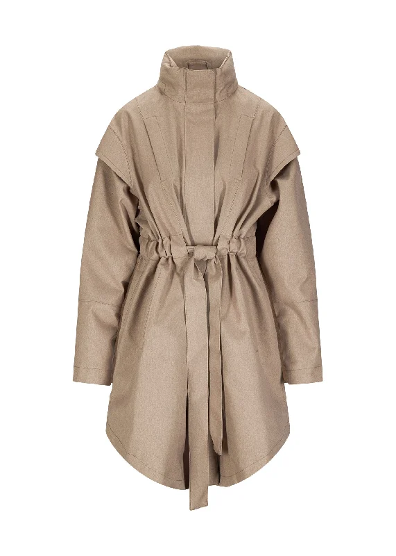 contemporary trench coatMonsun Coat - Taupe