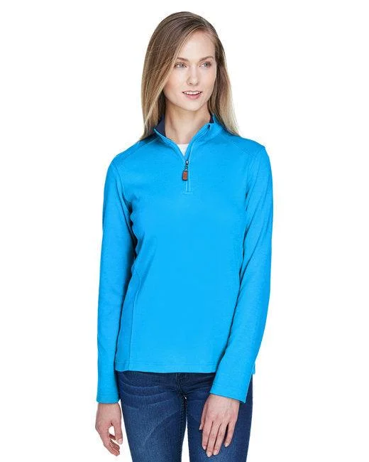 modern sports hoodieDevon & Jones Ladies' DRYTEC20  Performance Quarter-Zip DG479W