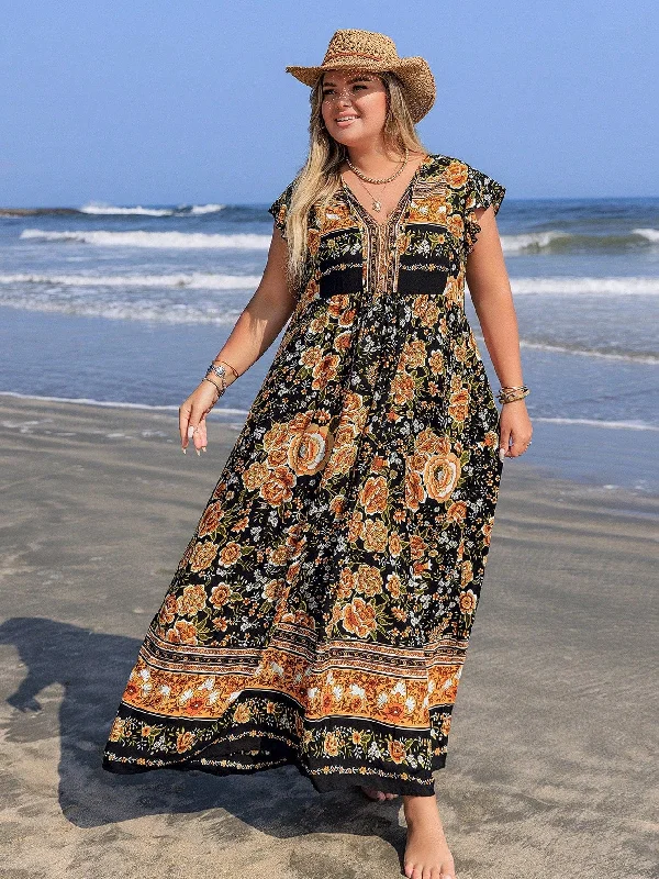 fitted cocktail dressPLUS SIZE Cory Maxi Dress