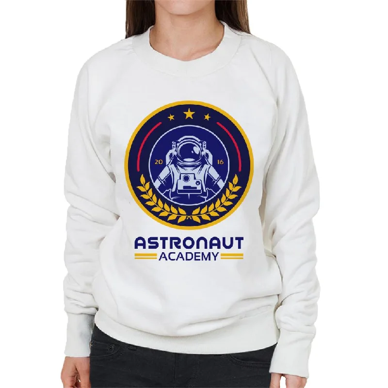 performance gym sweatshirtNASA Astronaut Academy Women's Sweatshirt