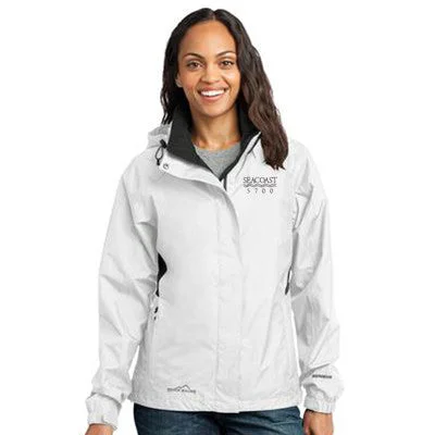 sleek trench coatEddie Bauer Ladies' Rain Jacket