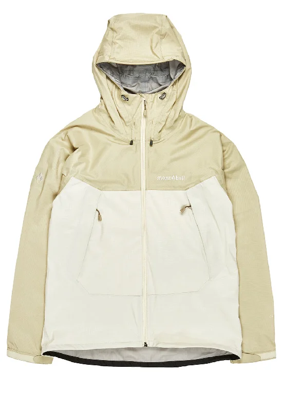 trendy puffer coatMontbell Women's Thunder Pass Jacket - Ivory / Off White