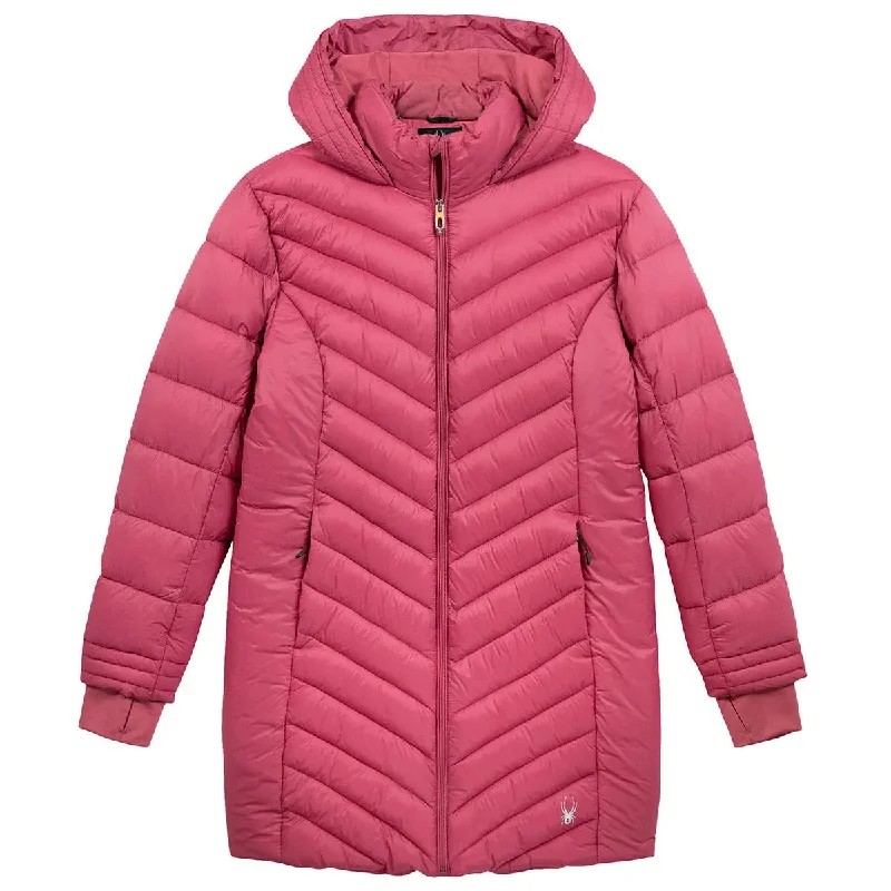 retro coatSpyder Women's Boundless Long Puffer Coat