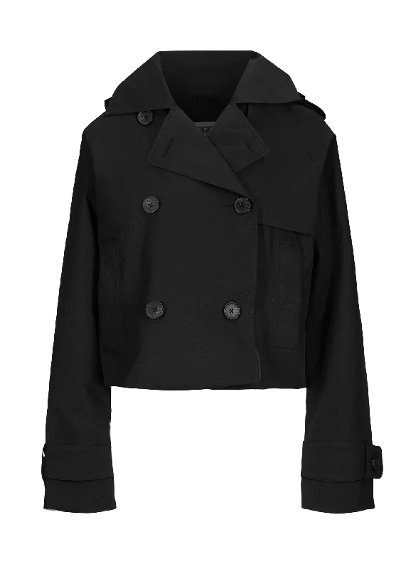 lightweight coatSkydekke Trench - New Black