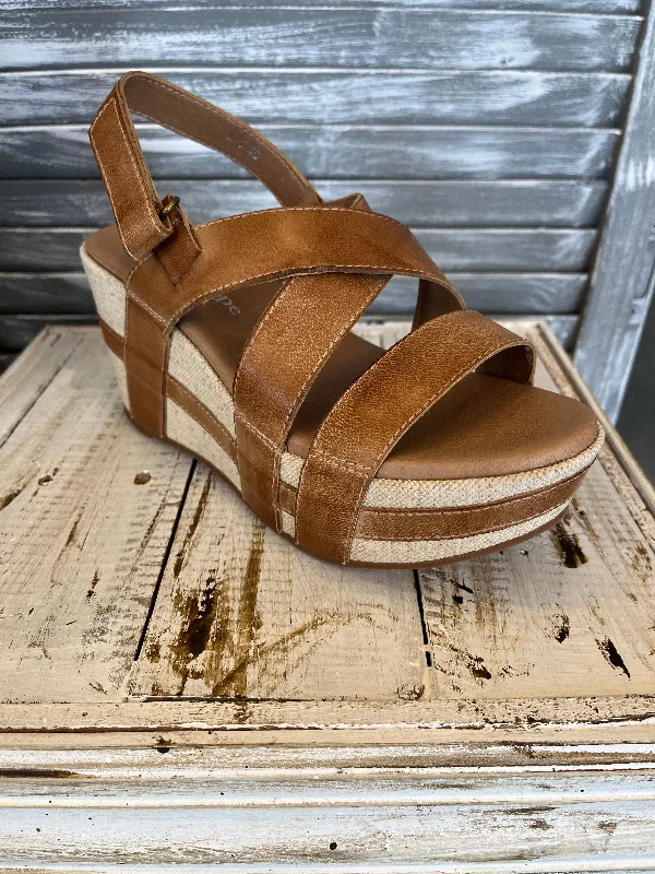 playful dressAntelope Taupe Wedge