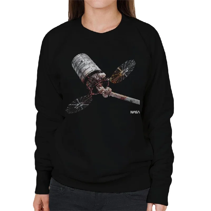 performance gym sweatshirtNASA Cygnus Enhanced Cargo Spacecraft Women's Sweatshirt