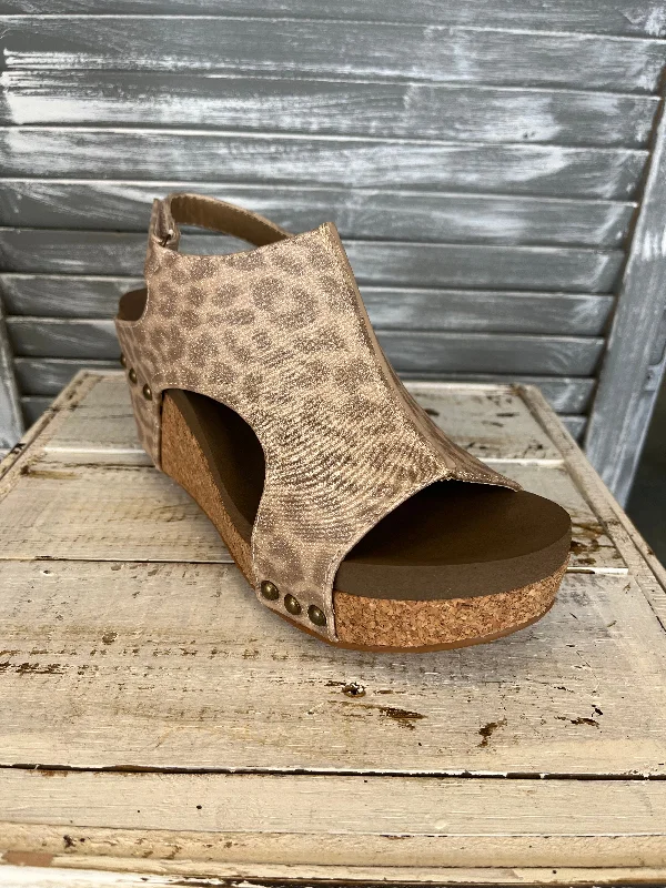 vintage dressCarley Tan Leopard by Corkys