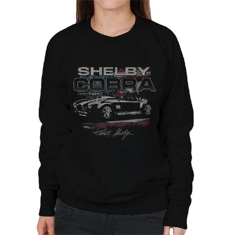 vibrant athletic hoodieShelby Cobra 1965 Est 1962 Women's Sweatshirt