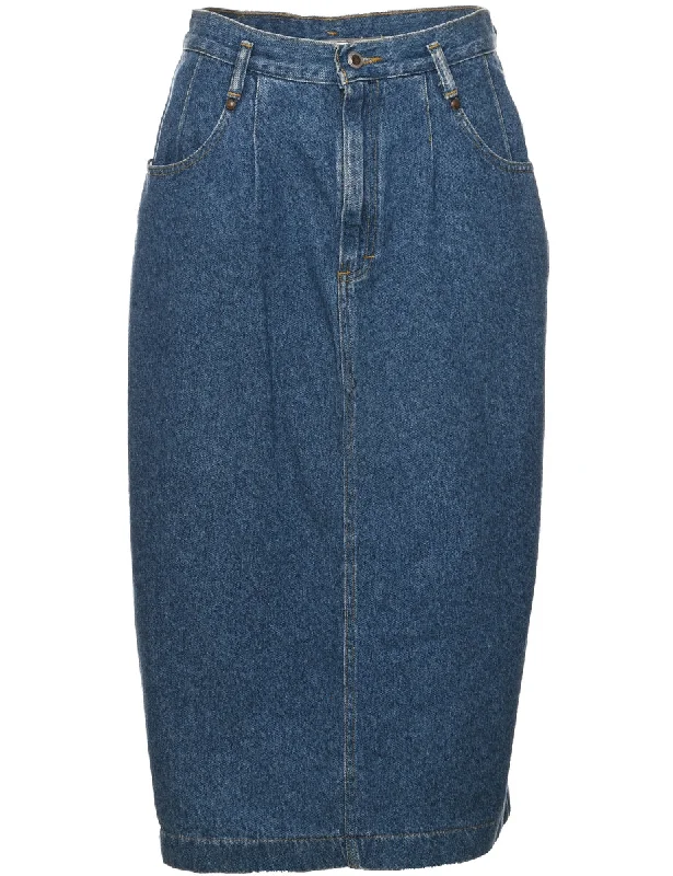 cozy coatLee Denim Skirt - M